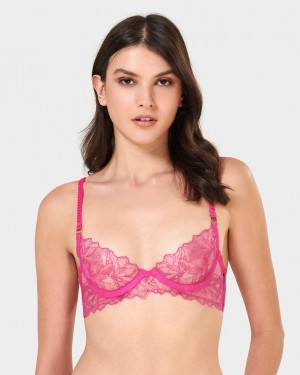 Bluebella Astra Wired Bras Fuchsia Pink | USAQZ3082