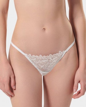 Bluebella Audrey Panty Panties White | USAWY3152