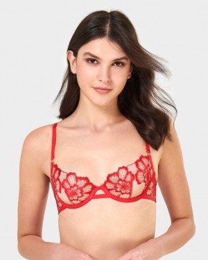 Bluebella Catalina Wired Bra Red | USAGL3509