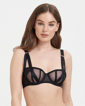 Bluebella Karolina Bra Black | USABC3499