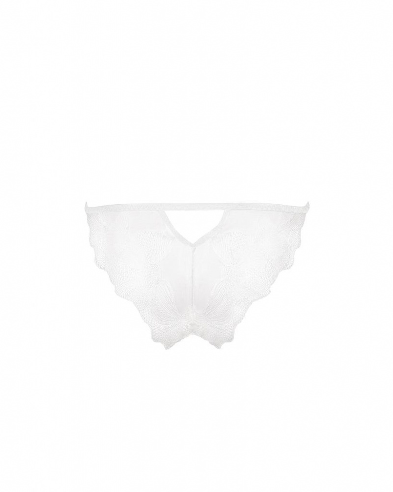 Bluebella Adeline Panty Lingerie White | USASO3337