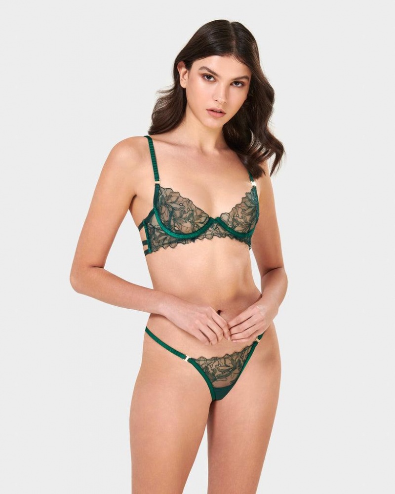 Bluebella Astra Aventurine Bra Green | USASO3512