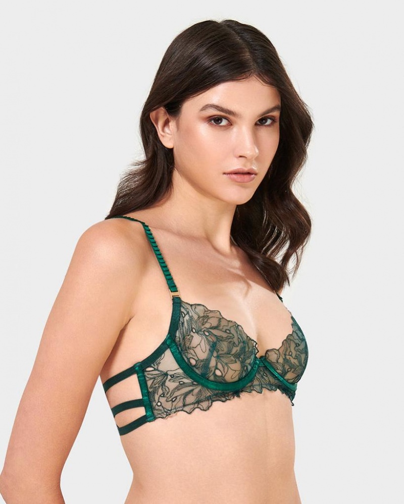 Bluebella Astra Aventurine Bra Green | USASO3512