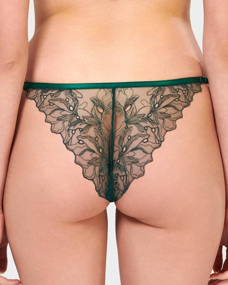 Bluebella Astra Panty Aventurine Lingerie Green | USANB3297