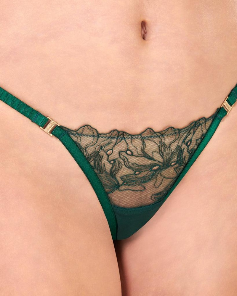 Bluebella Astra Panty Aventurine Lingerie Green | USANB3297