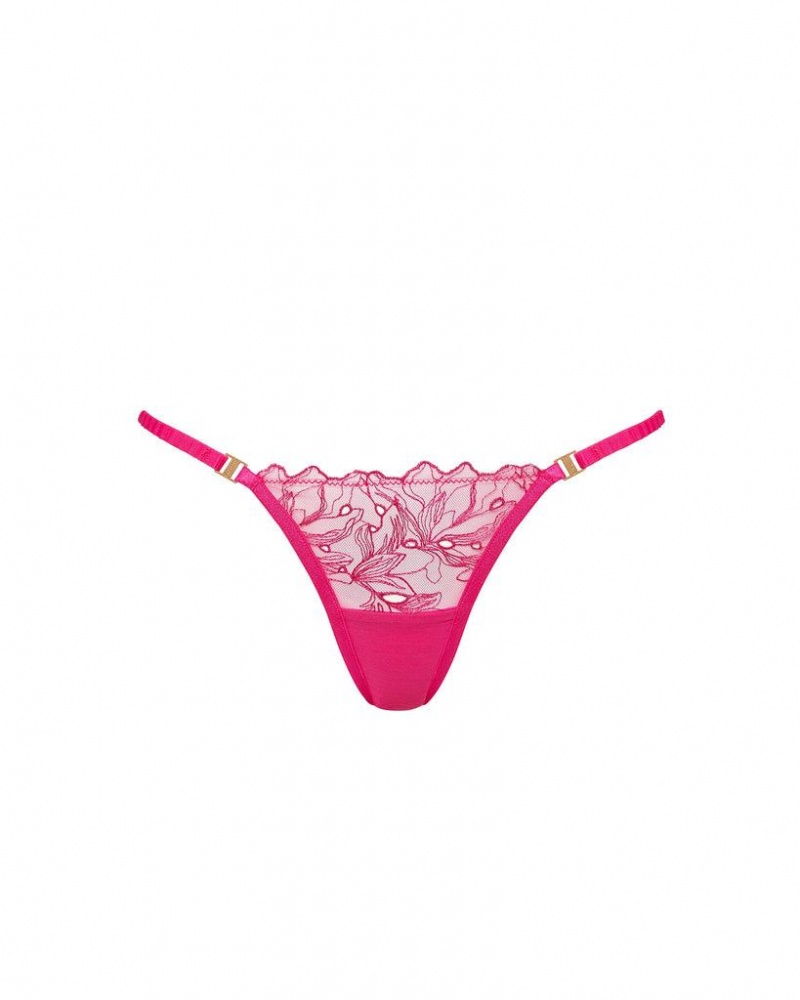 Bluebella Astra Panty Lingerie Fuchsia Pink | USAFM3308