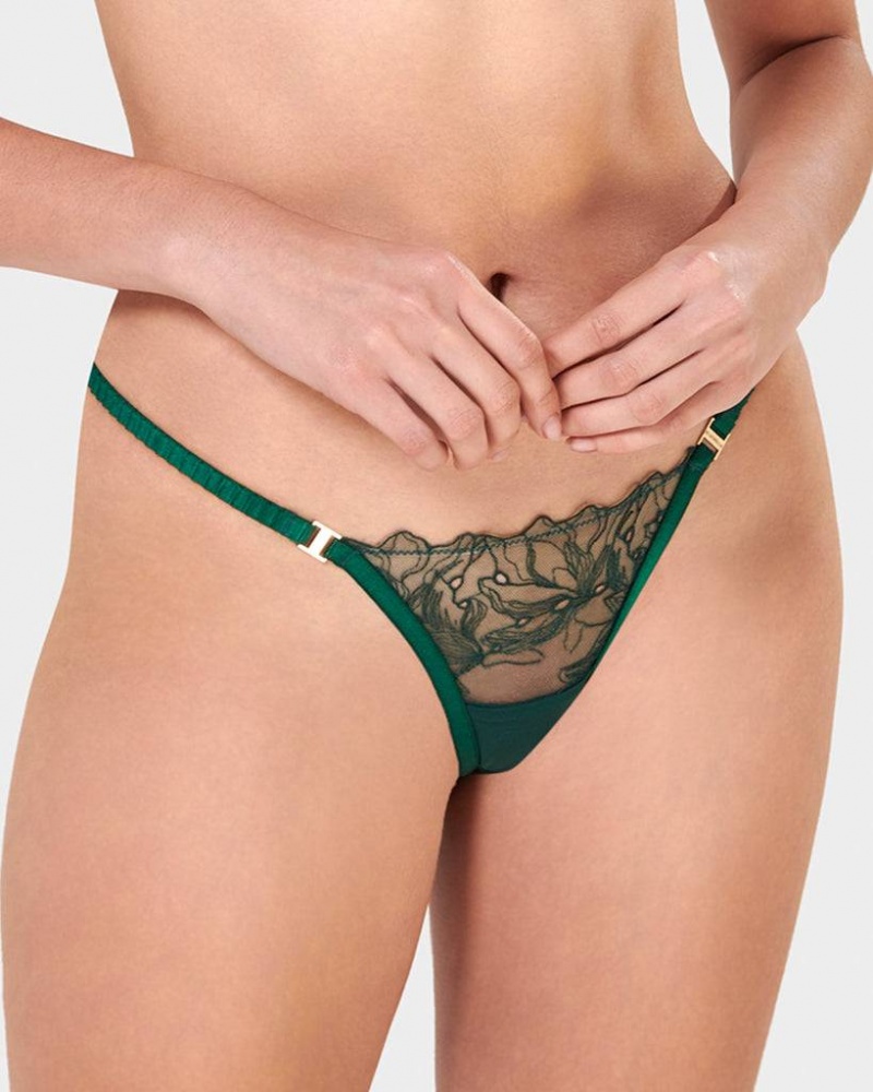 Bluebella Astra Panty Panties Green | USAQZ3011