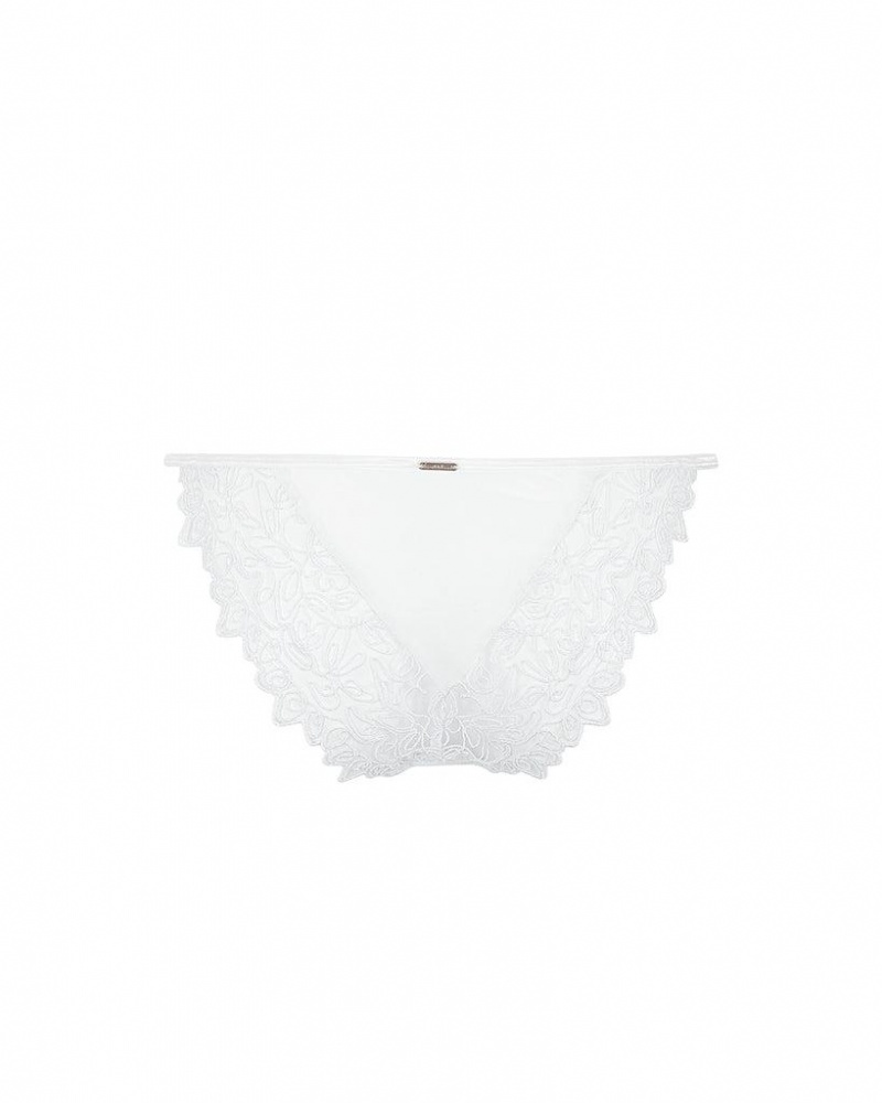 Bluebella Audrey Panty Lingerie White | USAHK3261