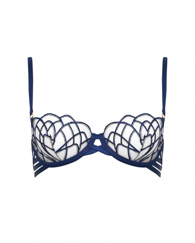 Bluebella Beatrix Twilight Bras Blue | USAOR3074