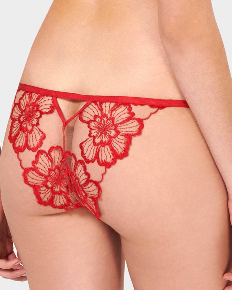 Bluebella Catalina Panty Panties Red | USAUT3005