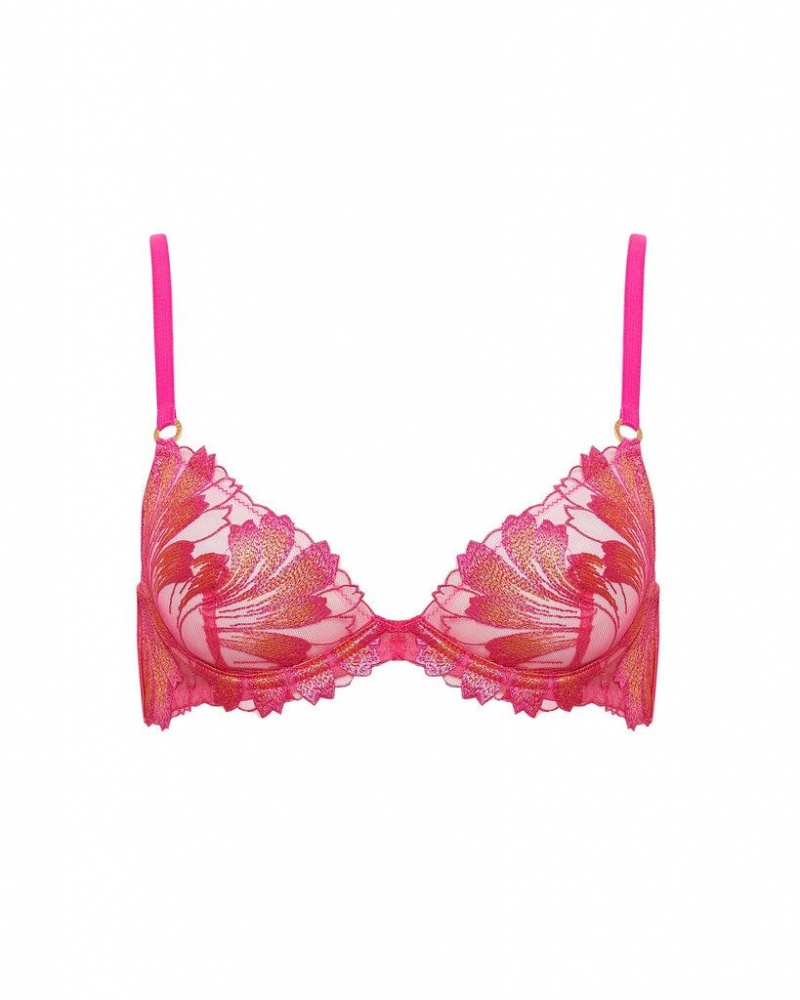 Bluebella Colette Bras Fuchsia Pink / Orange | USADN3096