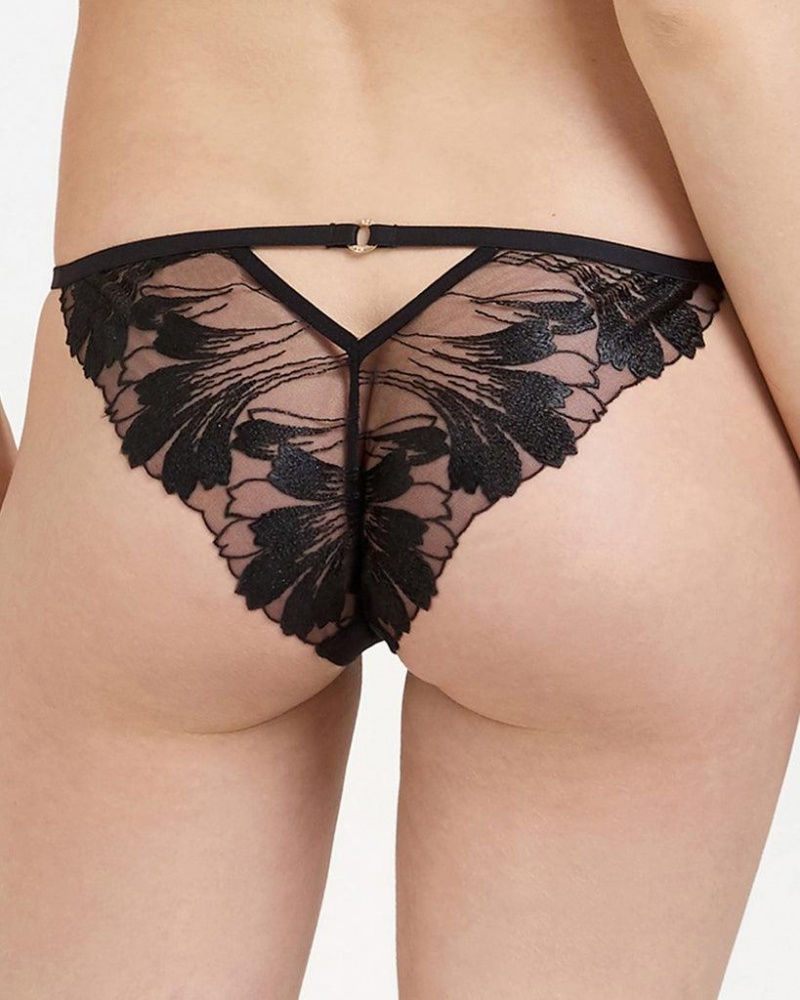 Bluebella Colette Panty Lingerie Black | USAFM3335