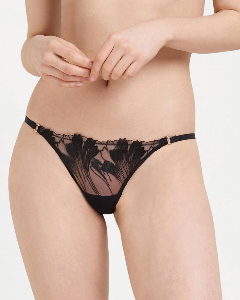 Bluebella Colette Panty Lingerie Black | USAFM3335