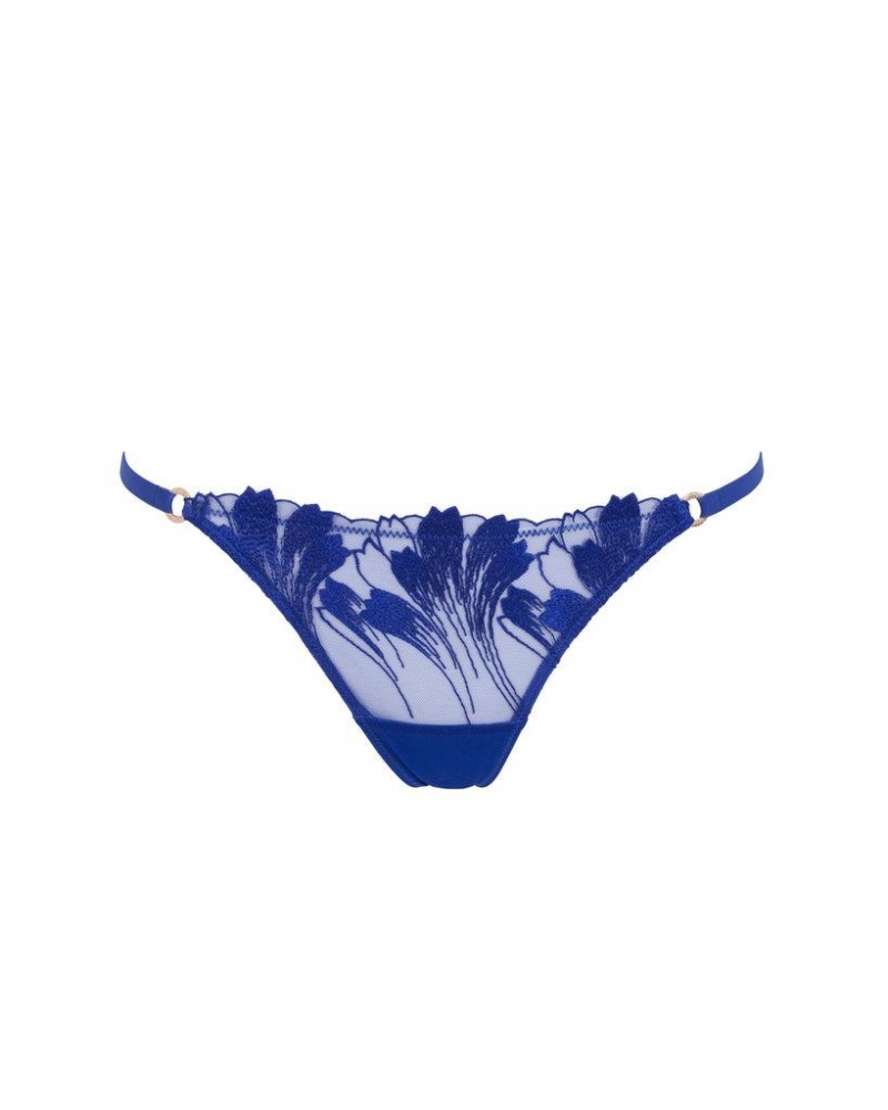 Bluebella Colette Panty Surf the Web Lingerie Blue | USAWY3223