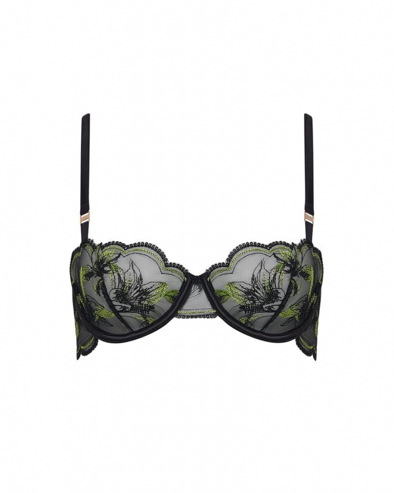 Bluebella Coppelia Eco Shoots Bras Black | USAWY3063