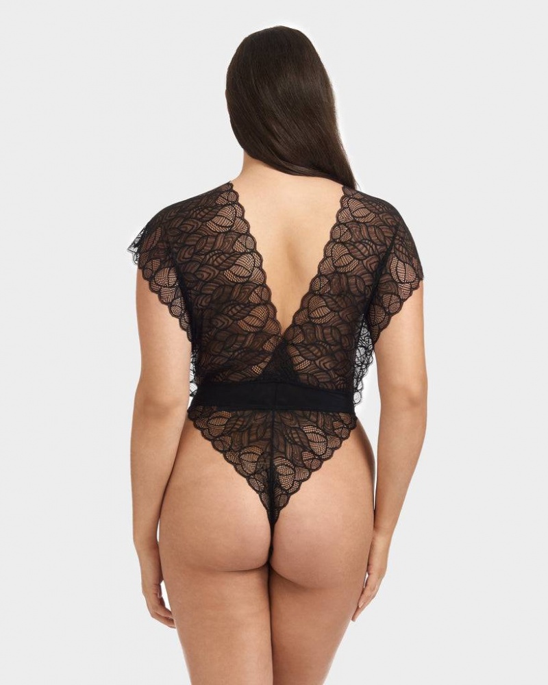 Bluebella Emerson Bodysuit Black | USAYU3201