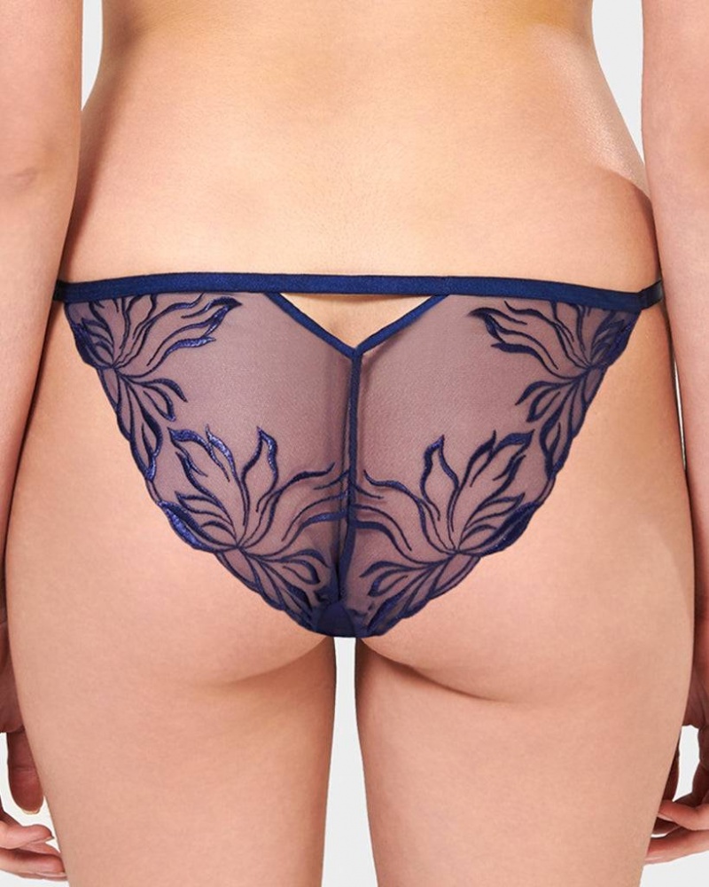 Bluebella Georgina Panty Panties Blue | USAIS3172