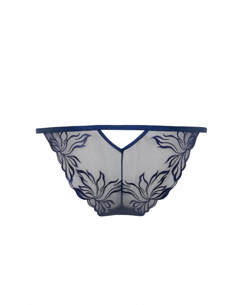 Bluebella Georgina Panty Twilight Lingerie Blue | USAOR3287