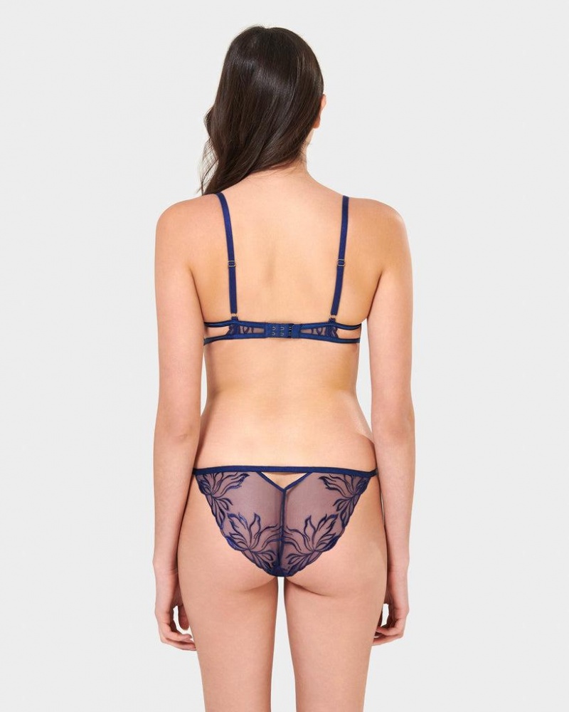 Bluebella Georgina Panty Twilight Lingerie Blue | USAOR3287