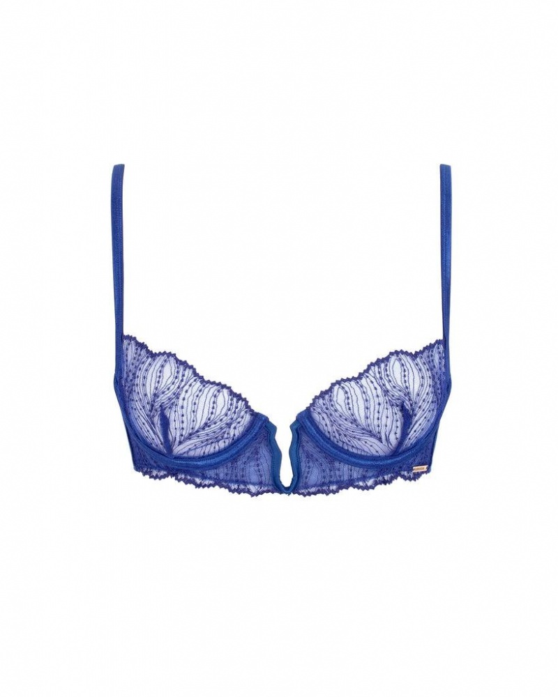 Bluebella Irena Surf the Web Bras Blue | USAOR3029