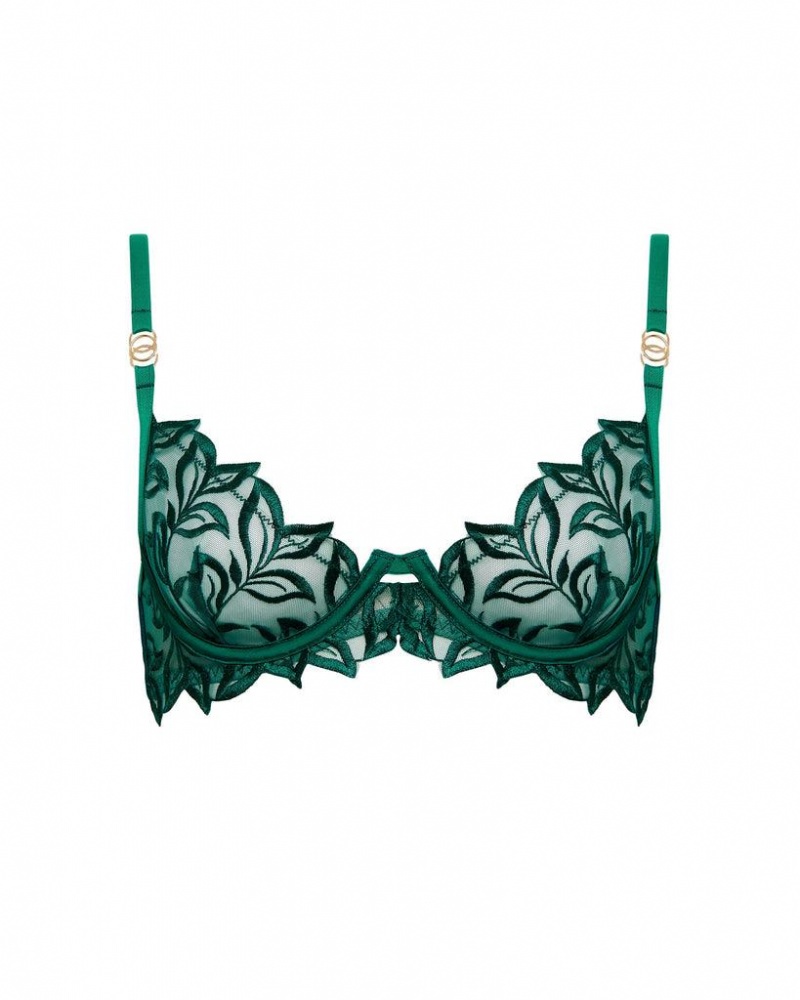 Bluebella Isadora Aventurine Bras Green | USAAP3072