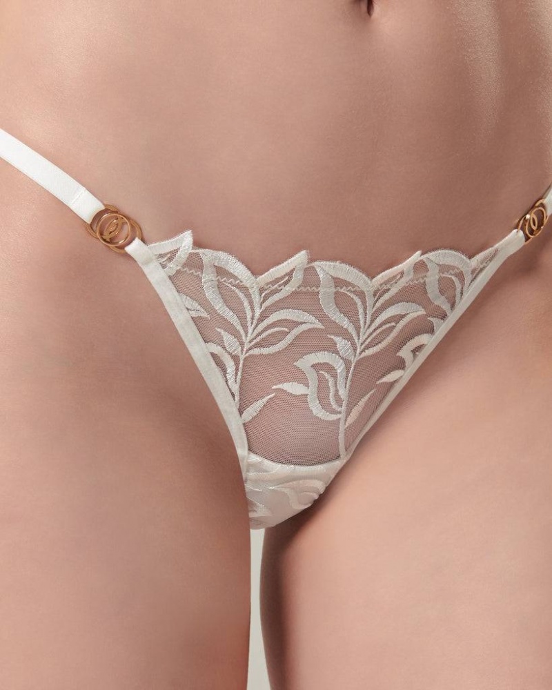 Bluebella Isadora Panty Panties White | USAQZ3153