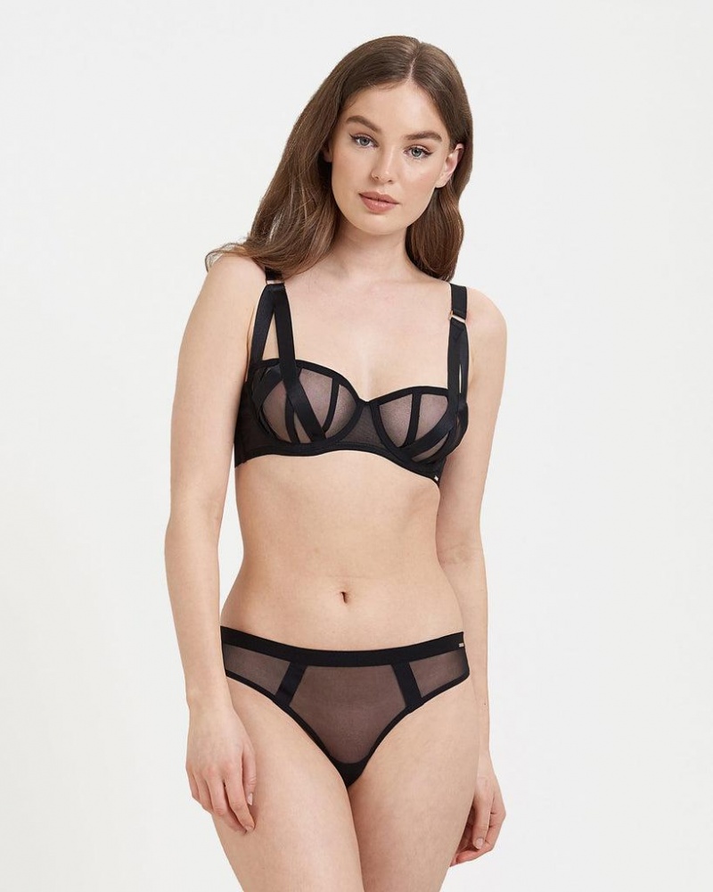 Bluebella Karolina Bra Black | USABC3499