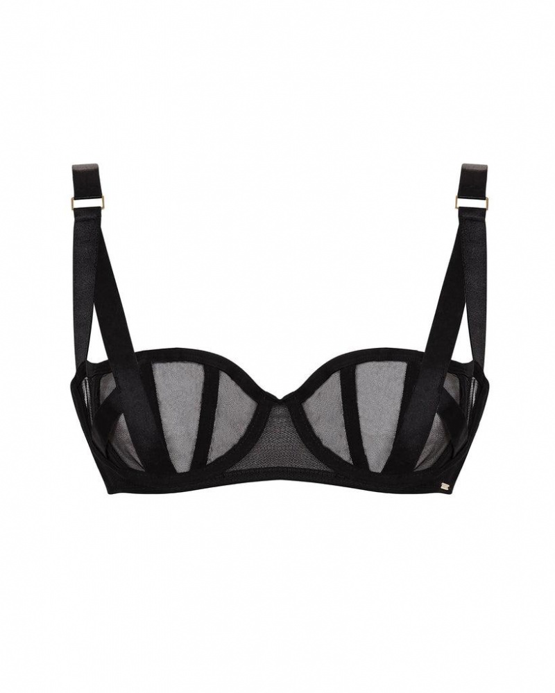 Bluebella Karolina Bra Black | USABC3499