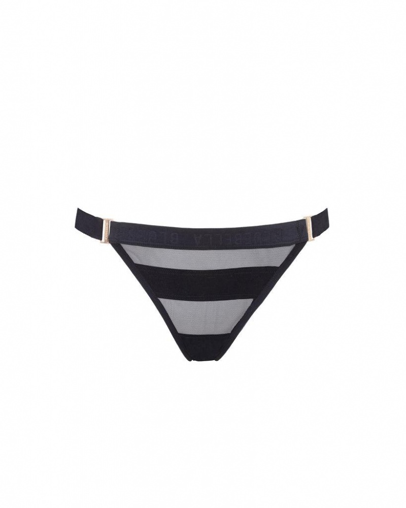 Bluebella Lilia Panty Lingerie Black | USAPQ3339