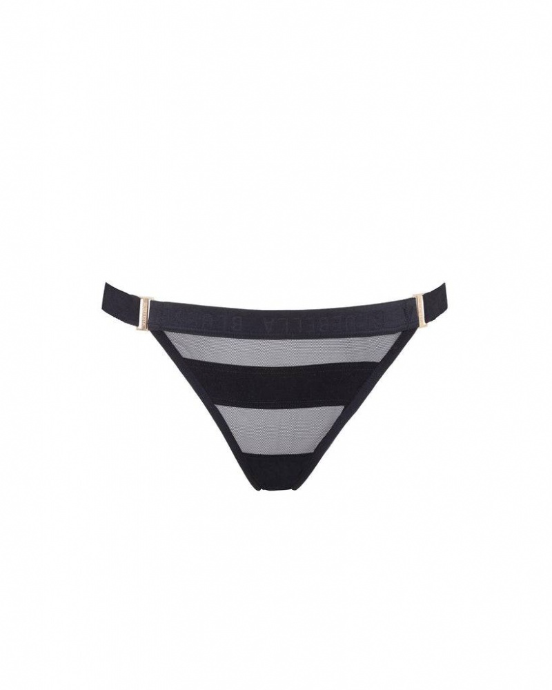 Bluebella Lilia Panty Panties Black | USASO3142