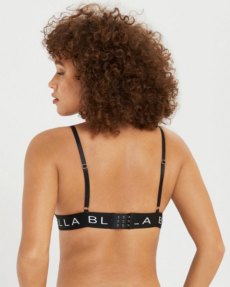 Bluebella Lulu Eco Bamboo Non Wired Bras Black / White | USAVD3041