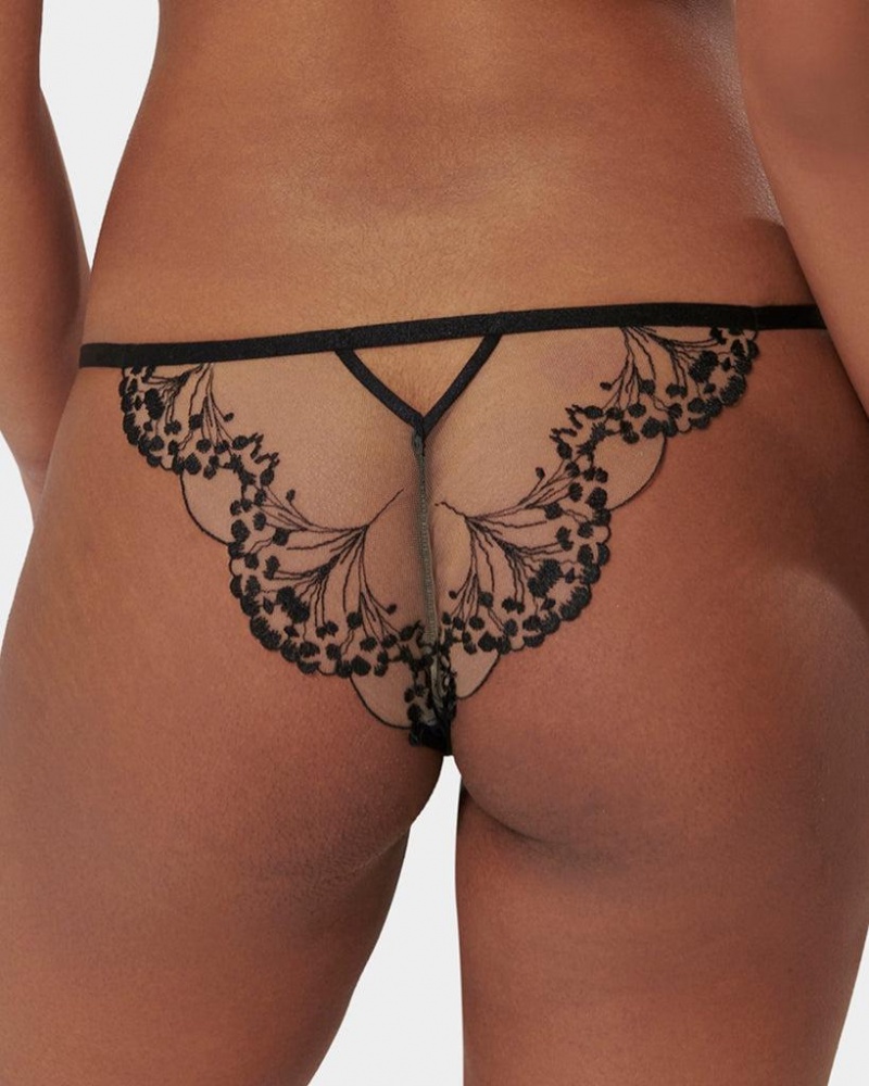 Bluebella Marisa Panty Lingerie Black | USAWY3276