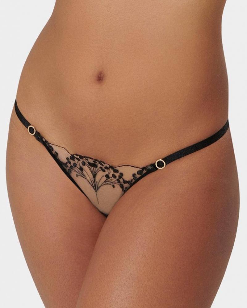 Bluebella Marisa Panty Lingerie Black | USAWY3276