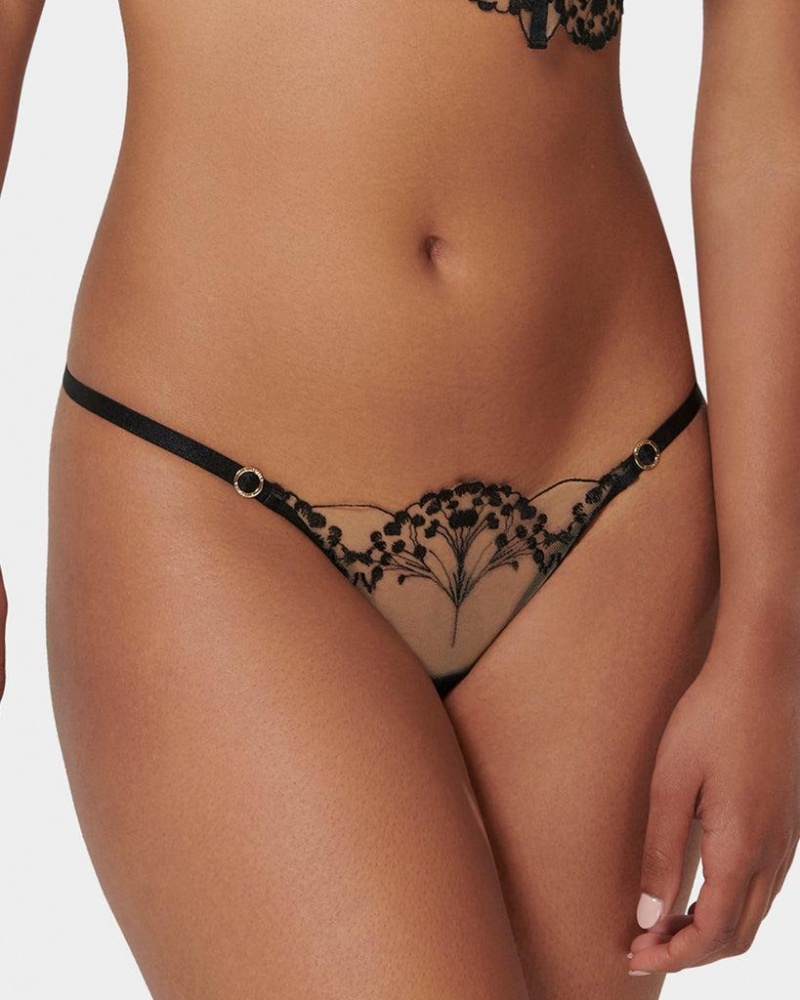 Bluebella Marisa Panty Lingerie Black | USAWY3276