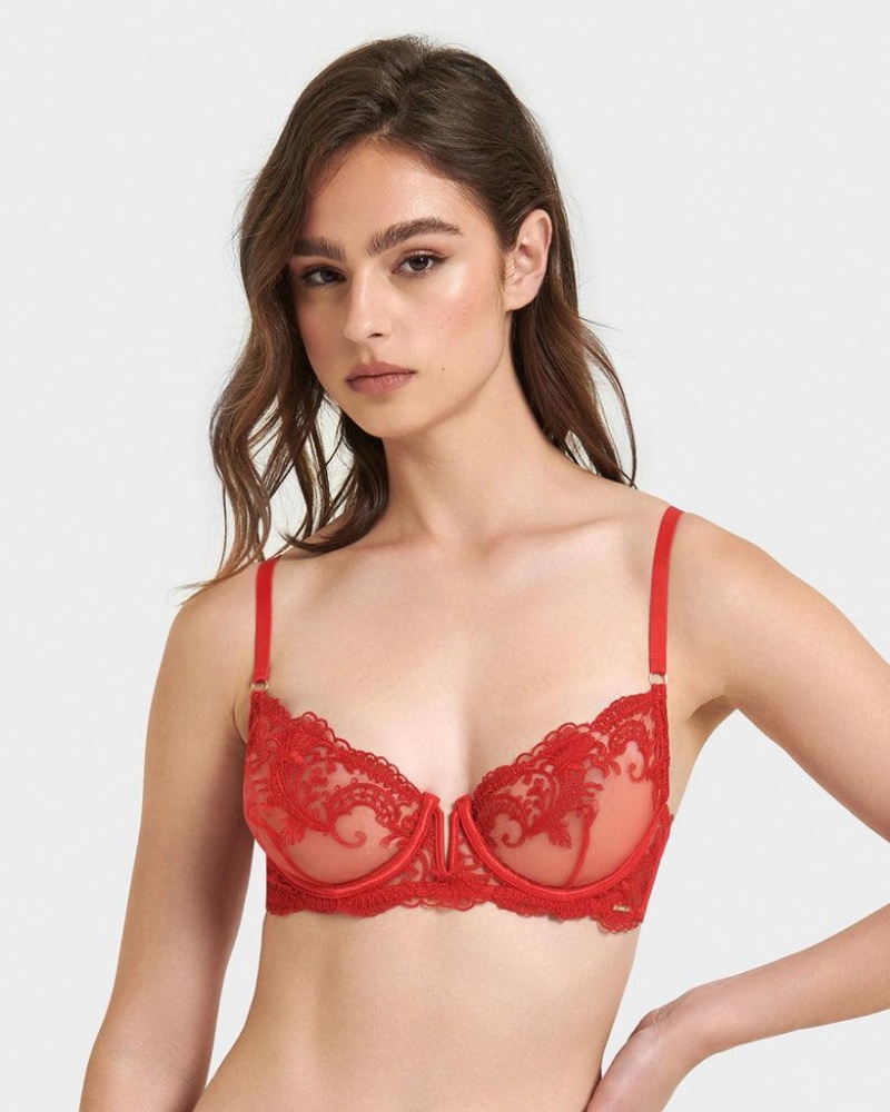 Bluebella Marseille Bra Red | USAKI3505