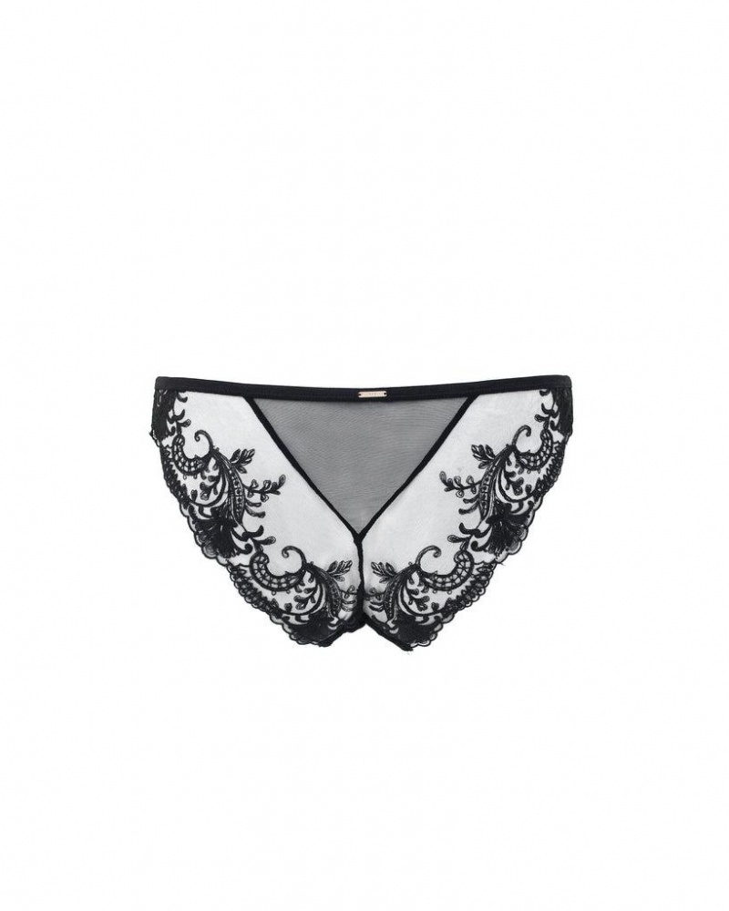 Bluebella Marseille Panty Lingerie Black | USAUT3342