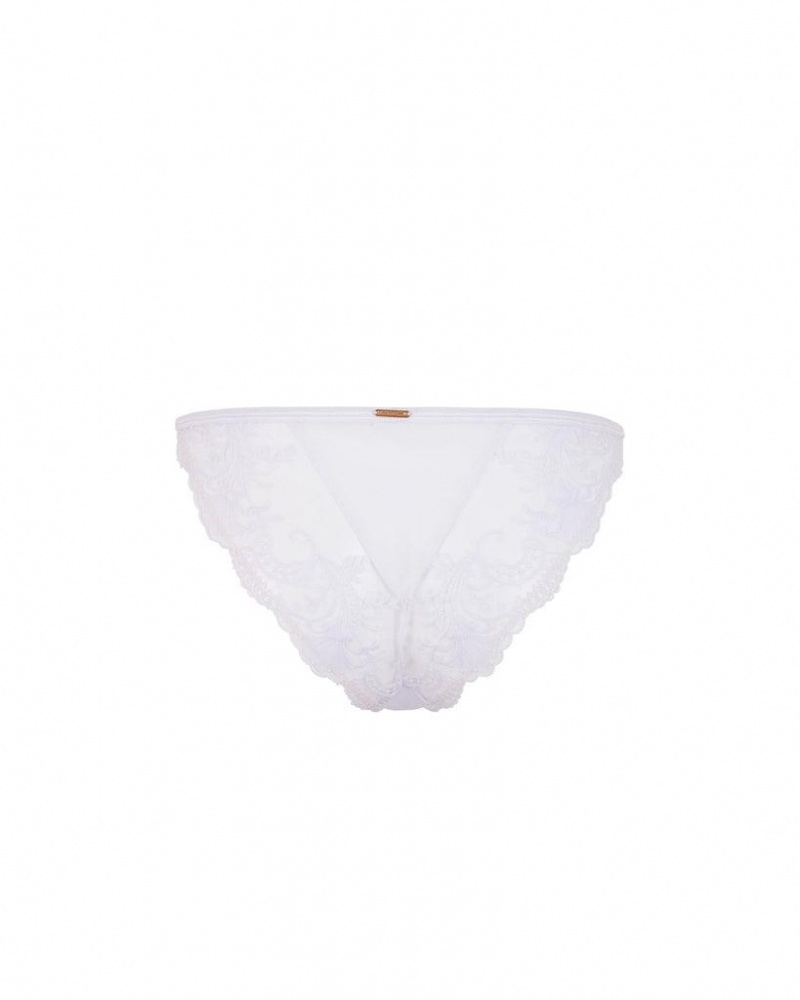 Bluebella Marseille Panty Lingerie White | USAPQ3241