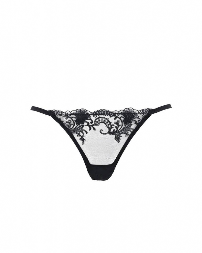 Bluebella Marseille Panty Panties Black | USAGL3192