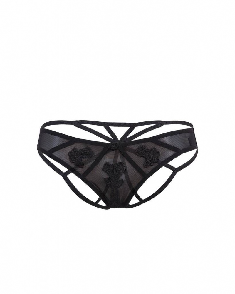 Bluebella Nova Panty Panties Black | USARW3150