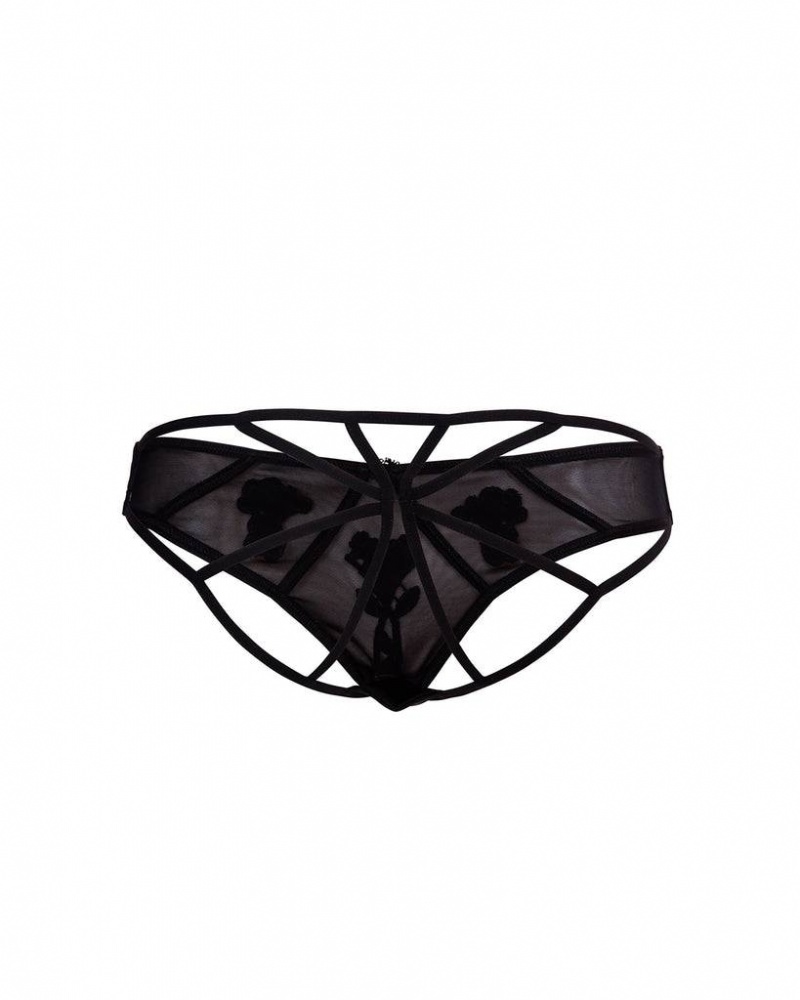 Bluebella Nova Panty Panties Black | USARW3150