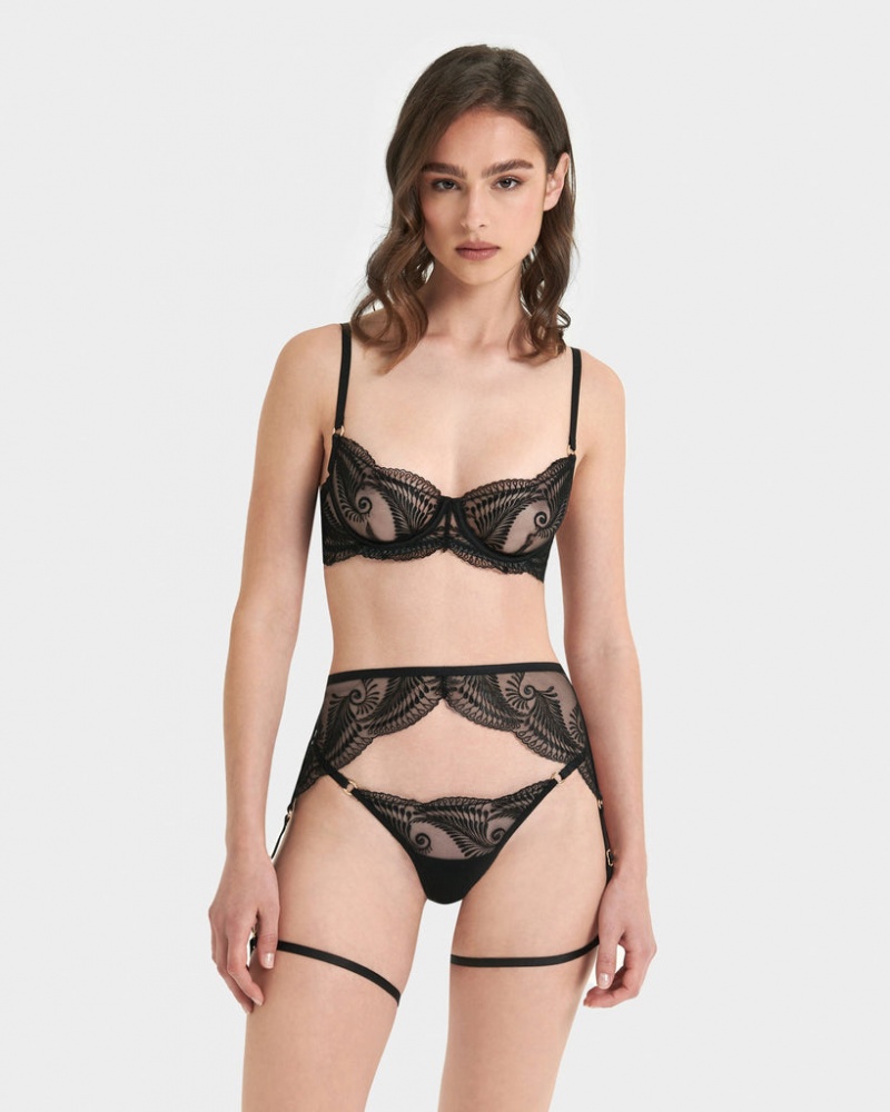 Bluebella Rafaela 2 Sets Black | USAWY3365