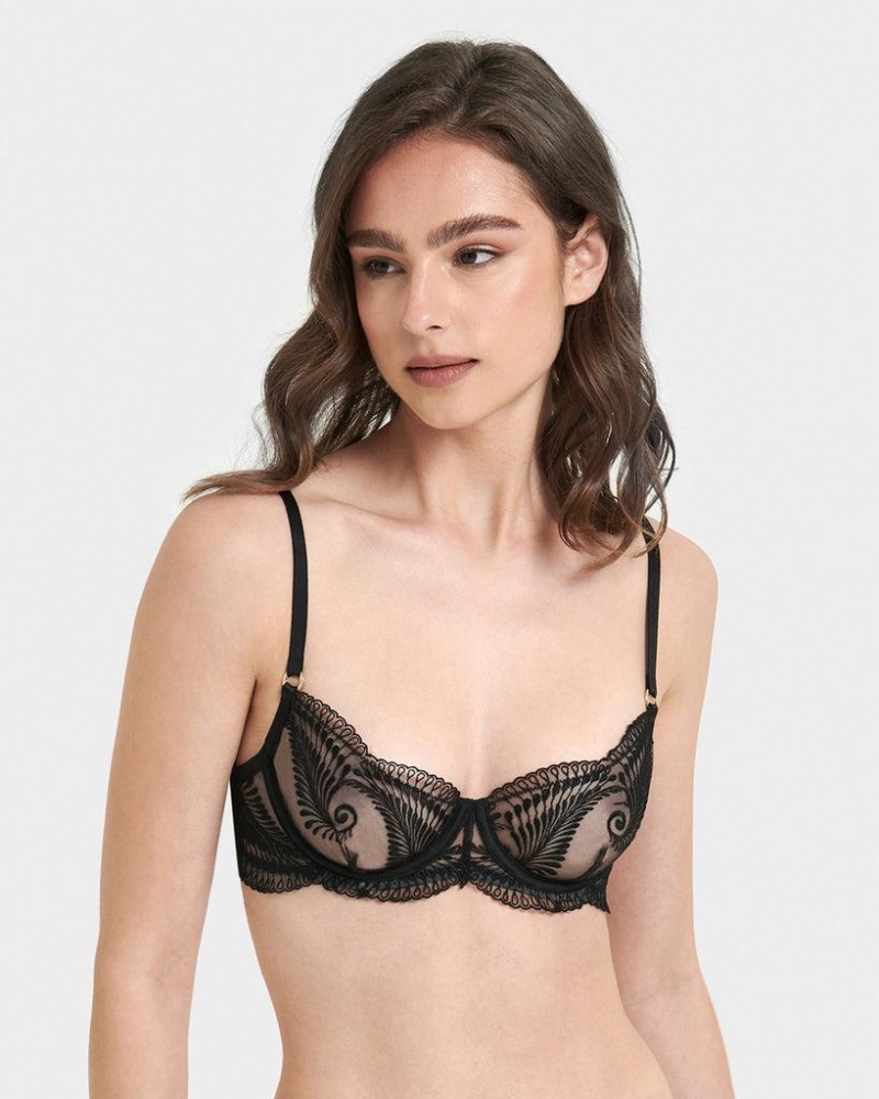 Bluebella Rafaela Bra Black | USAMA3497