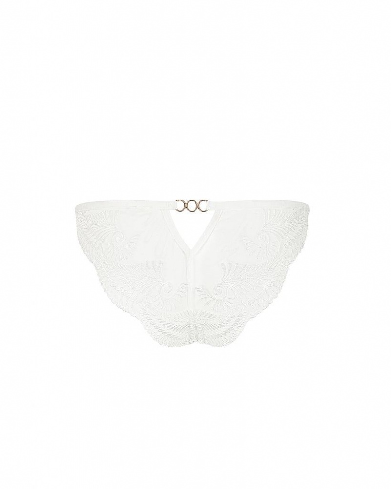 Bluebella Rafaela Panty Lingerie White | USAZG3257