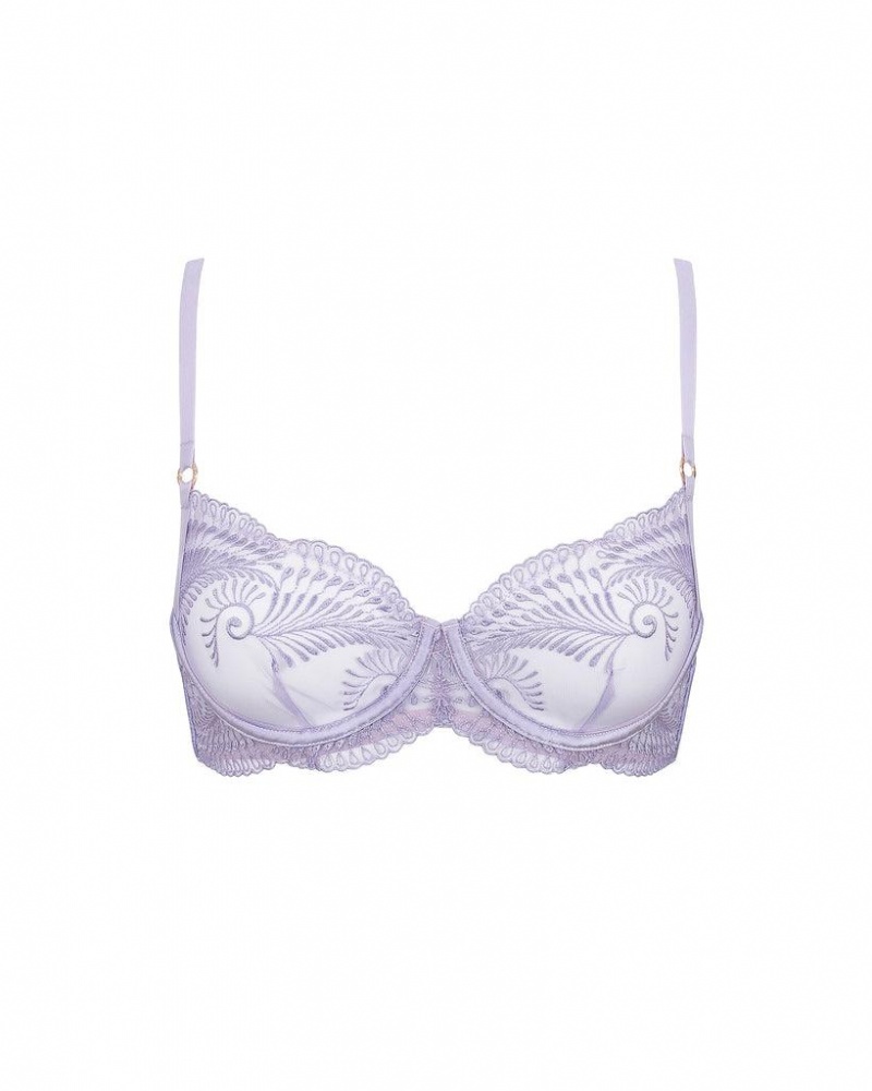 Bluebella Rafaela Wired Bra Purple Rose | USAQZ3496