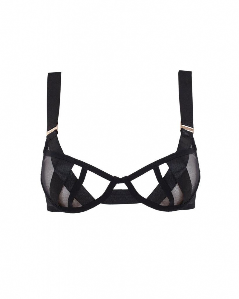 Bluebella Sawyer Bra Black | USANB3498