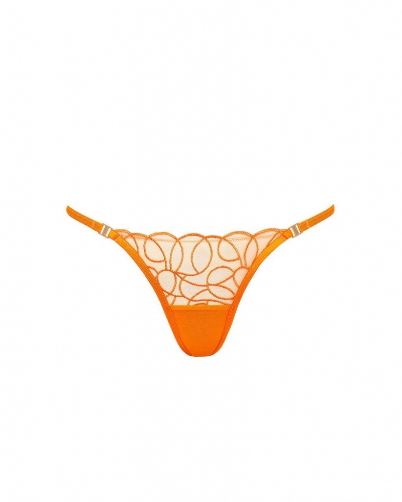 Bluebella Solaris Thong Pepper Lingerie Orange | USAPQ3268