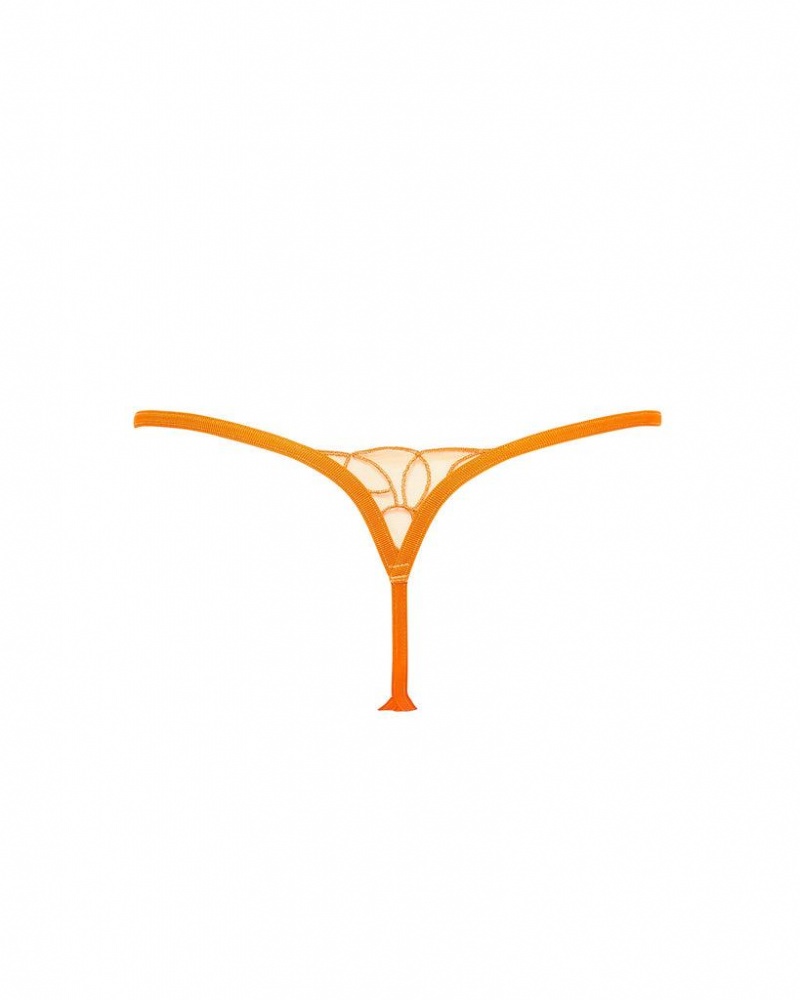 Bluebella Solaris Thong Pepper Lingerie Orange | USAPQ3268