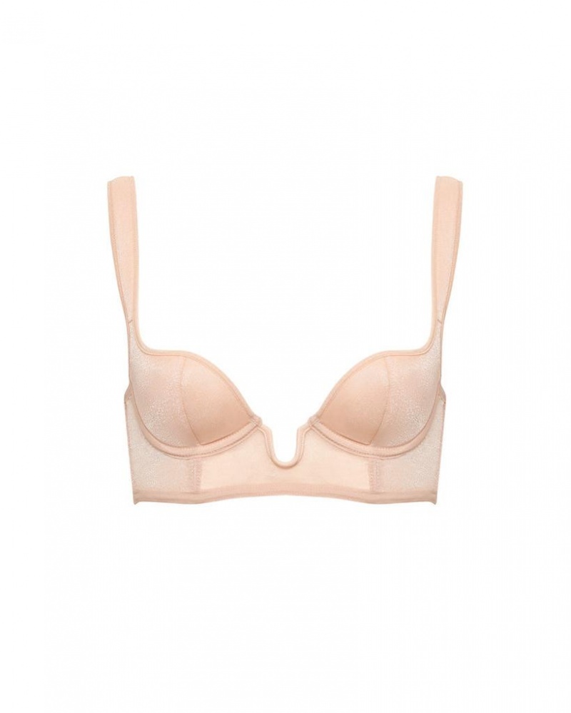 Bluebella Thena Frosted Bras Pink / Gold | USAGL3094