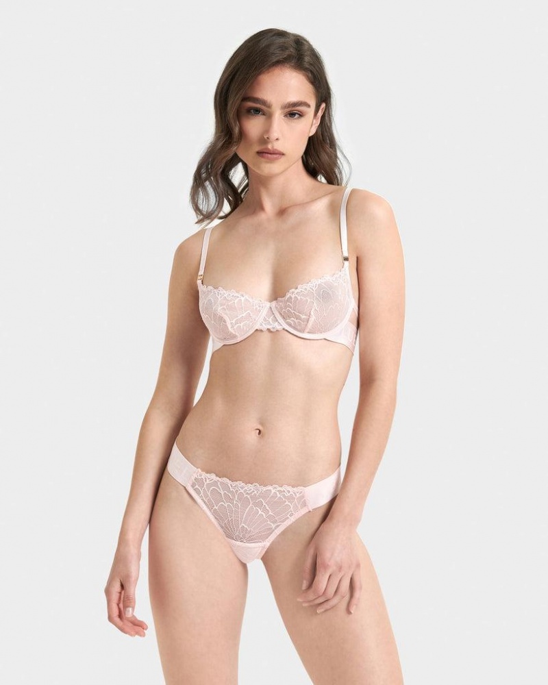 Bluebella Tori Pale Bras Pink | USAQZ3108