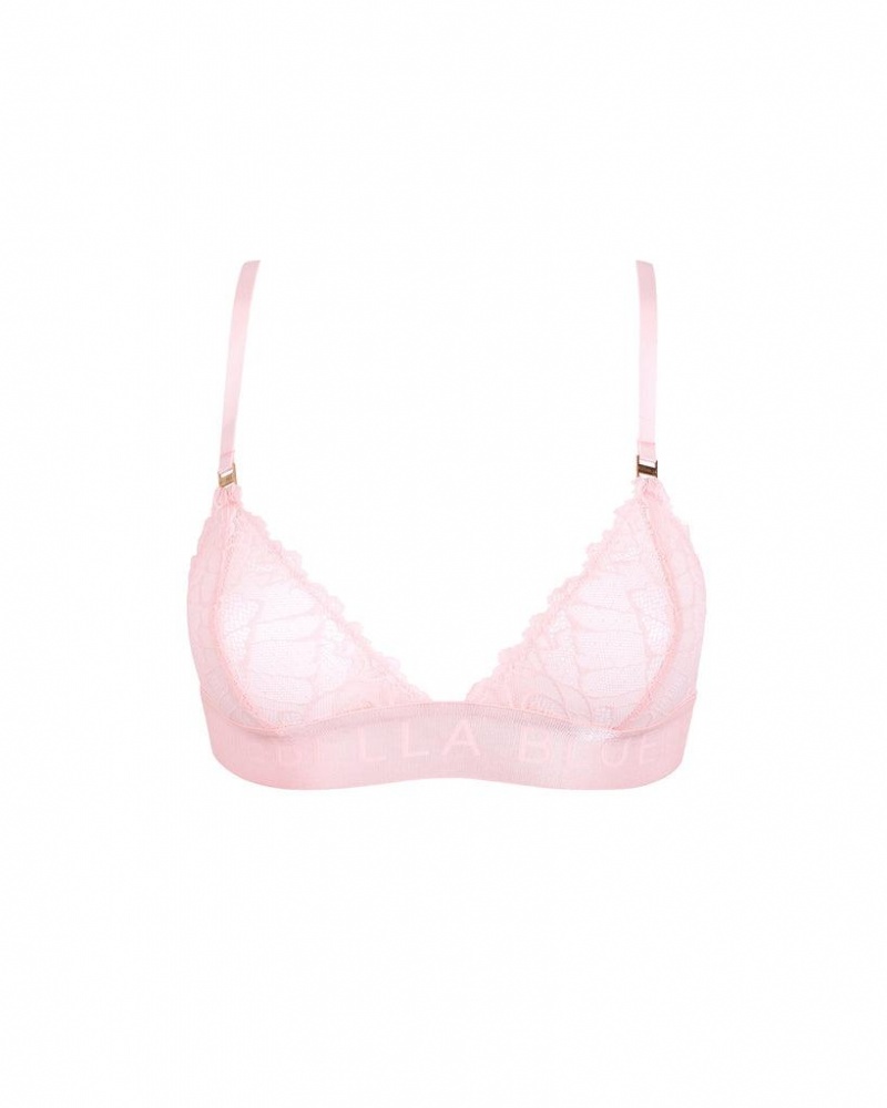 Bluebella Tori Soft Pale Bras Pink | USAMA3038